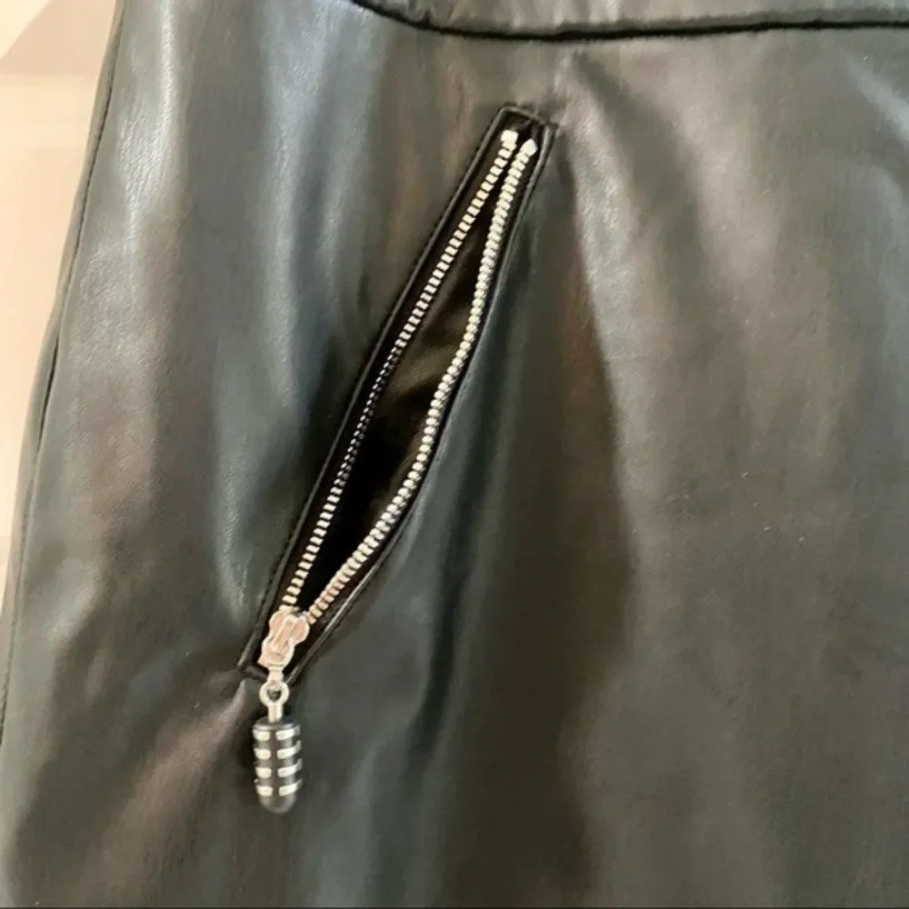 Jamie Sadock hip faux leather Golf skirt size 6 - Picture 4 of 8